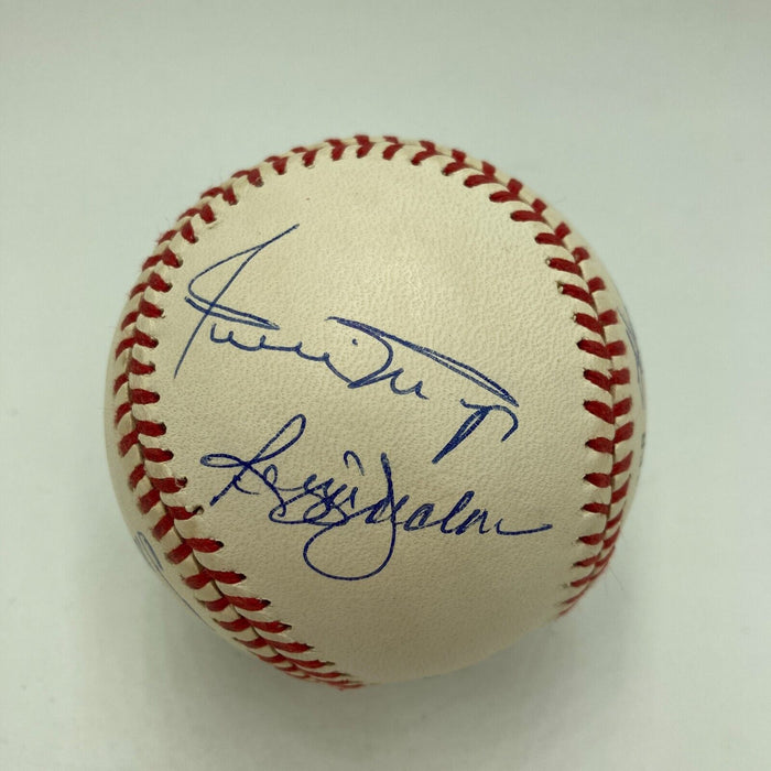 Mint 500 Home Run Signed Baseball Mickey Mantle Ted Williams PSA DNA Graded 9