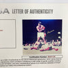 Muhammad Ali Signed 16x20 Photo VS. Sonny Liston JSA COA