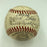 Beautiful 1941 Chicago Cubs Team Signed NL Baseball With Wimpy Quinn JSA COA