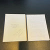 Tom Seaver Great Moments In Baseball Signed Original Manuscript Book JSA COA