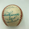 1953 New York Yankees World Series Champs Team Signed Baseball Mickey Mantle JSA