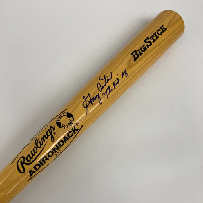 Gary Carter "The Kid #8" Signed Rawlings Baseball Bat JSA COA