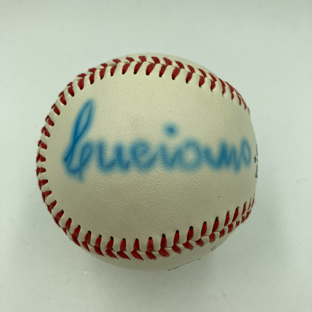 Luciano Pavarotti Signed Autographed Baseball With JSA COA