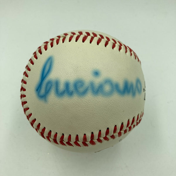 Luciano Pavarotti Signed Autographed Baseball With JSA COA