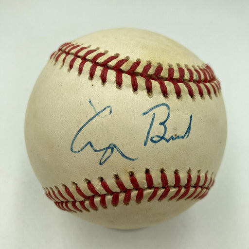 President George H.W. Bush Signed National League Baseball PSA DNA Sticker