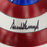 President Donald Trump Full Name Signed Large Captain America Shield  JSA