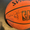 1992-93 Seattle Supersonics Team Signed NBA Game Basketball Gary Payton