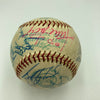 Willie Mays Joe Medwick Nellie Fox 1960's HOF Legend Multi Signed Baseball JSA