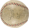 Honus Wagner Signed 1920's National League Baseball One Of The Finest PSA DNA