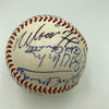 Chicago Cubs & White Sox Legends Signed Baseball Ernie Banks Nellie Fox JSA COA