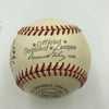 Stunning Ernie Bank 1965 Playing Days Signed National League Baseball PSA DNA