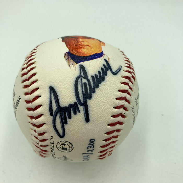 TOM SEAVER & ROLLIE FINGERS FOTO SIGNED HOF LIMITED EDITION BASEBALL JSA COA