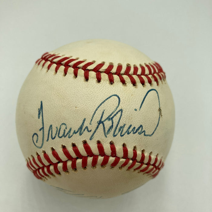 Willie Mays Hank Aaron 500 Home Run Club Multi Signed Baseball JSA COA