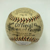 Historic 1922 Hall Of Fame Multi Signed Baseball Herb Pennock JSA COA