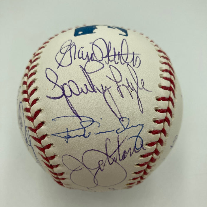 1978 New York Yankees World Series Champs Team Signed W.S. Baseball Steiner JSA