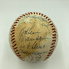 Ted Williams Hank Aaron Sandy Koufax Hall Of Fame Multi Signed Baseball JSA COA