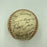 Nice 1953 Boston Red Sox Team Signed American League Harridge Baseball JSA COA