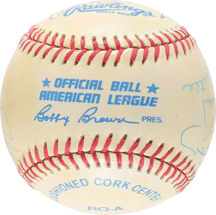 500 Home Run Signed Baseball Mickey Mantle Ted Williams Willie Mays 11 Sigs JSA