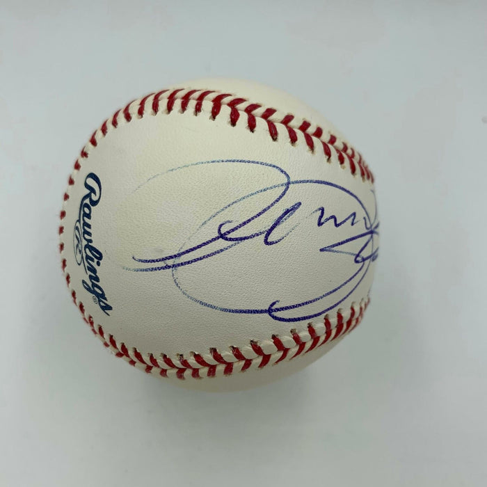 Armand Assante Signed Major League Baseball With JSA COA John Gotti Celebrity