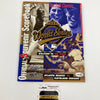 Tom Glaive "1995 W.S. MVP" Signed World Series Scorebook Program JSA COA