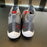 Bryce Harper Signed Under Armour Game Model Cleats 2 Signatures JSA COA