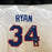 Nolan Ryan "Hall Of Fame 1999" Signed Nike Texas Rangers Jersey Beckett COA