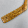 1964-65 Detroit Red Wings Team Signed Gordie Howe Game Issued Hockey Stick JSA