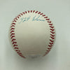 Beautiful Nolan Ryan Signed Heavily Inscribed Career STAT Baseball JSA COA