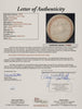 Ken Hubbs Rookie Single Signed Official National League Baseball JSA COA