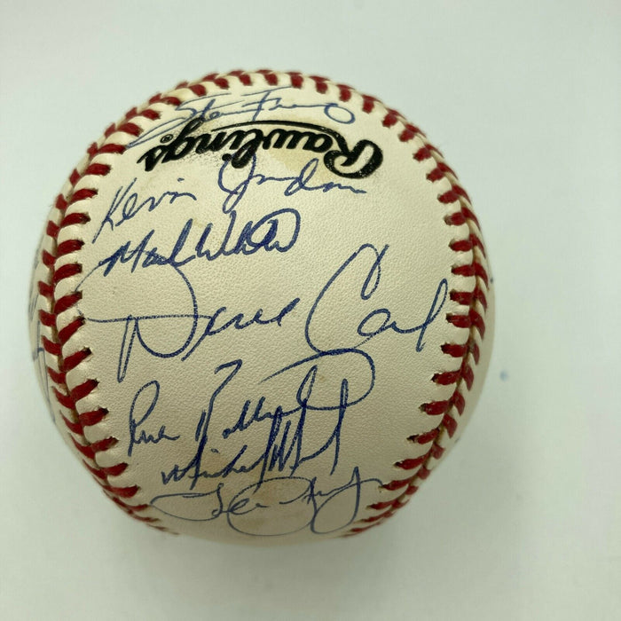 1995 Philadelphia Phillies Team Signed Official National League Baseball