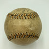 Ed Sweeney Signed 1914 Game Used American League Baseball New York Yankees PSA