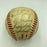 Willie Mays 1959 San Francisco Giants Team Signed National League Baseball JSA