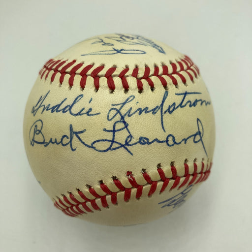 1970's HOF Multi Signed Baseball George Kelly Red Ruffing Stan Musial JSA