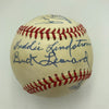 1970's HOF Multi Signed Baseball George Kelly Red Ruffing Stan Musial JSA