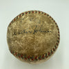 Walter Johnson Single Signed 1931 Official American League Baseball JSA COA