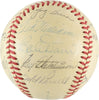 Joe Dimaggio Ted Williams 1951 All Star Game Team Signed Baseball PSA DNA COA
