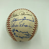 1948 Cleveland Indians World Series Champs Team Signed Baseball JSA COA