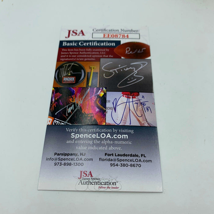 Kevin Nash Single Signed Autographed Baseball WWE Wrestling With JSA COA