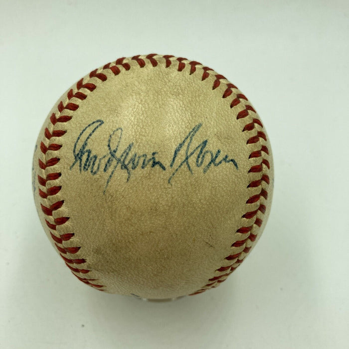 1945 Brooklyn Dodgers & USMC Football Stars Signed Baseball Doak Walker JSA COA