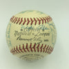 The Finest 1959 San Francisco Giants Team Signed Baseball Willie Mays PSA DNA