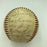 1950 Philadelphia A's Athletics Team Signed American League Baseball JSA COA