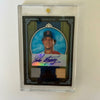 2005 Donruss Diamond Kings Pedro Martinez Auto Game Used Jersey 1/1 One Of One