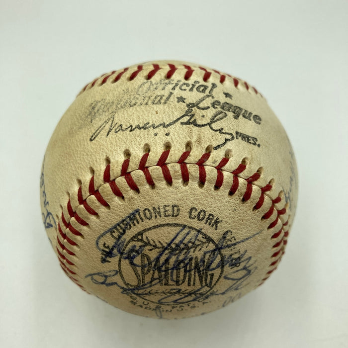 1969 Pittsburgh Pirates Team Signed Baseball With Roberto Clemente JSA