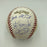 2003 Florida Marlins World Series Champs Team Signed W.S. Baseball JSA COA