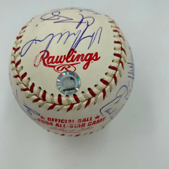 Derek Jeter Mariano Rivera Ortiz Signed 2004 All Star Game Signed Baseball MLB