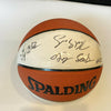 Jayson Tatum Pre Rookie 2016 Spalding Hoop Classic Game Signed Basketball JSA