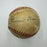 Jimmie Foxx Signed Baseball Displays As Single Signed PSA DNA COA