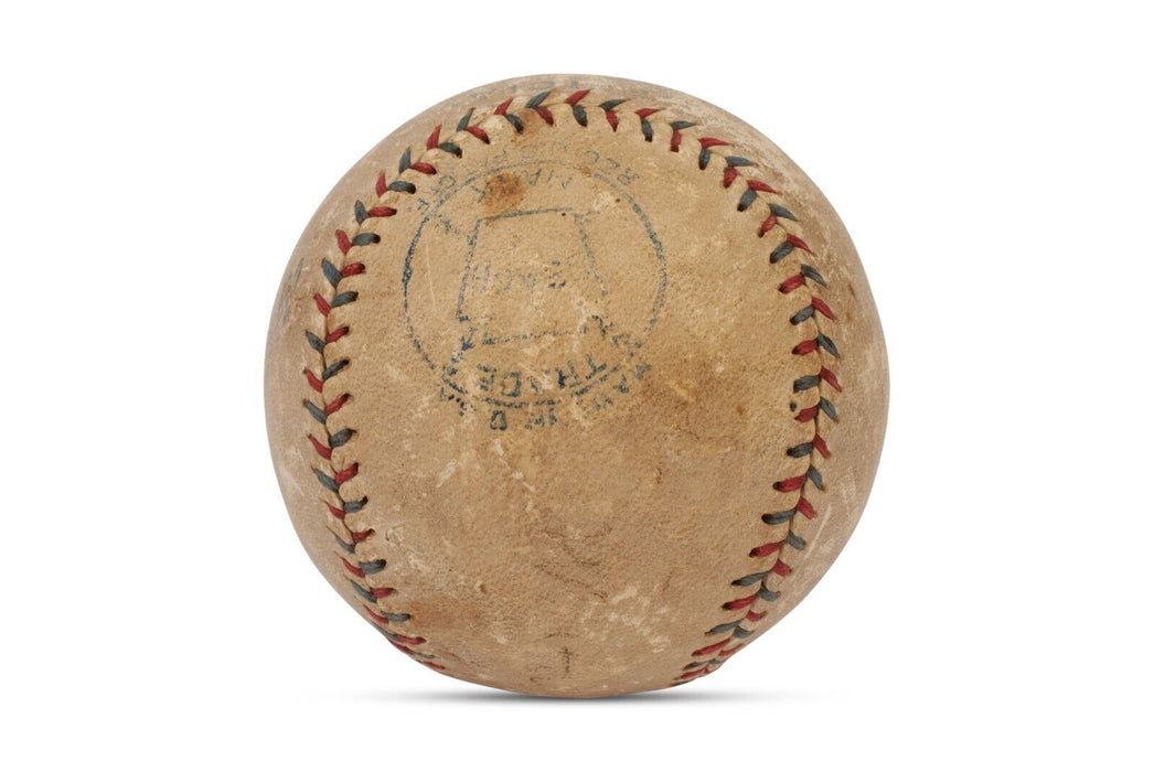 Walter Johnson Single Signed 1921 Official American League Baseball JSA & BAS