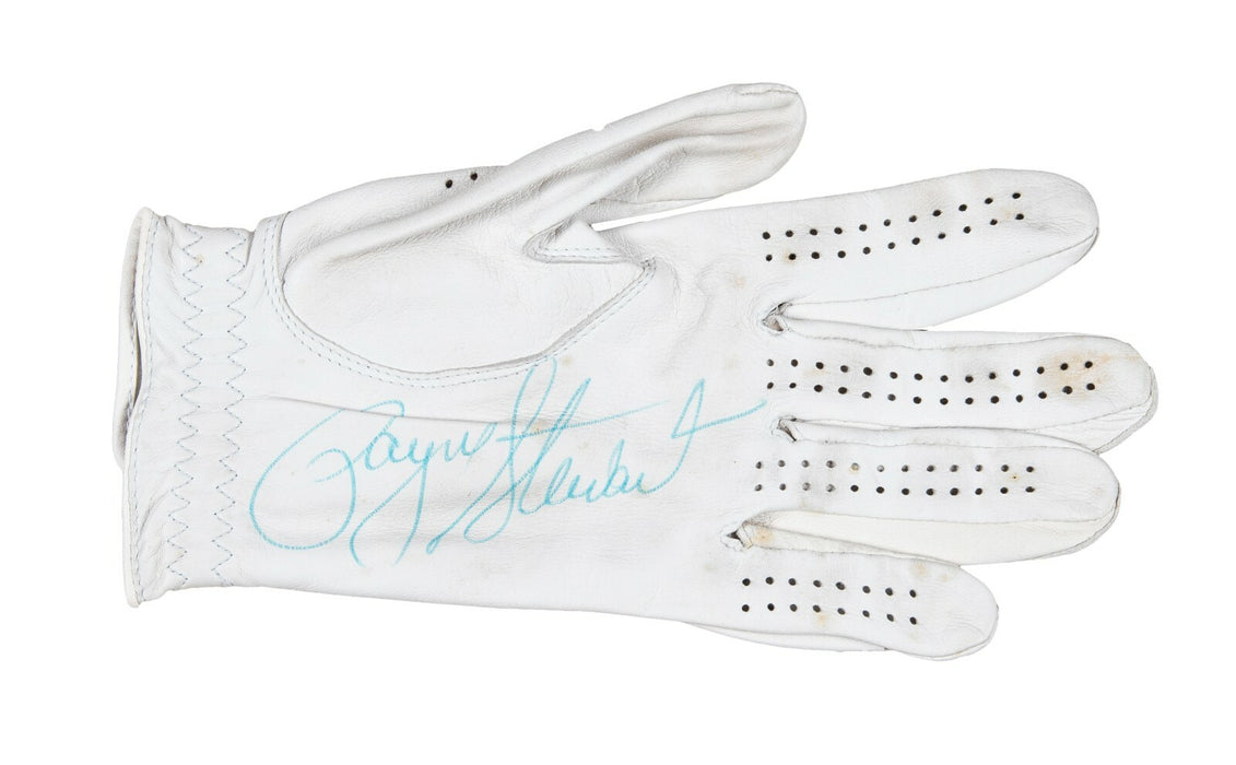 Payne Stewart 1990's Match Used and Signed Golf Glove MEARS & Beckett COA