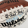1991 Washington Redskins Super Bowl Champs Team Signed Football JSA COA